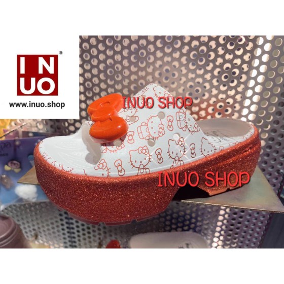 Sandalia crocs hello kitty sandalia crocs 日本 La colaboración de Kitty x Crocs es limitada~🌸